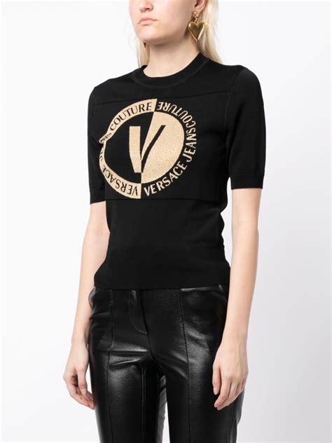 versace jeans top|farfetch Versace Jeans.